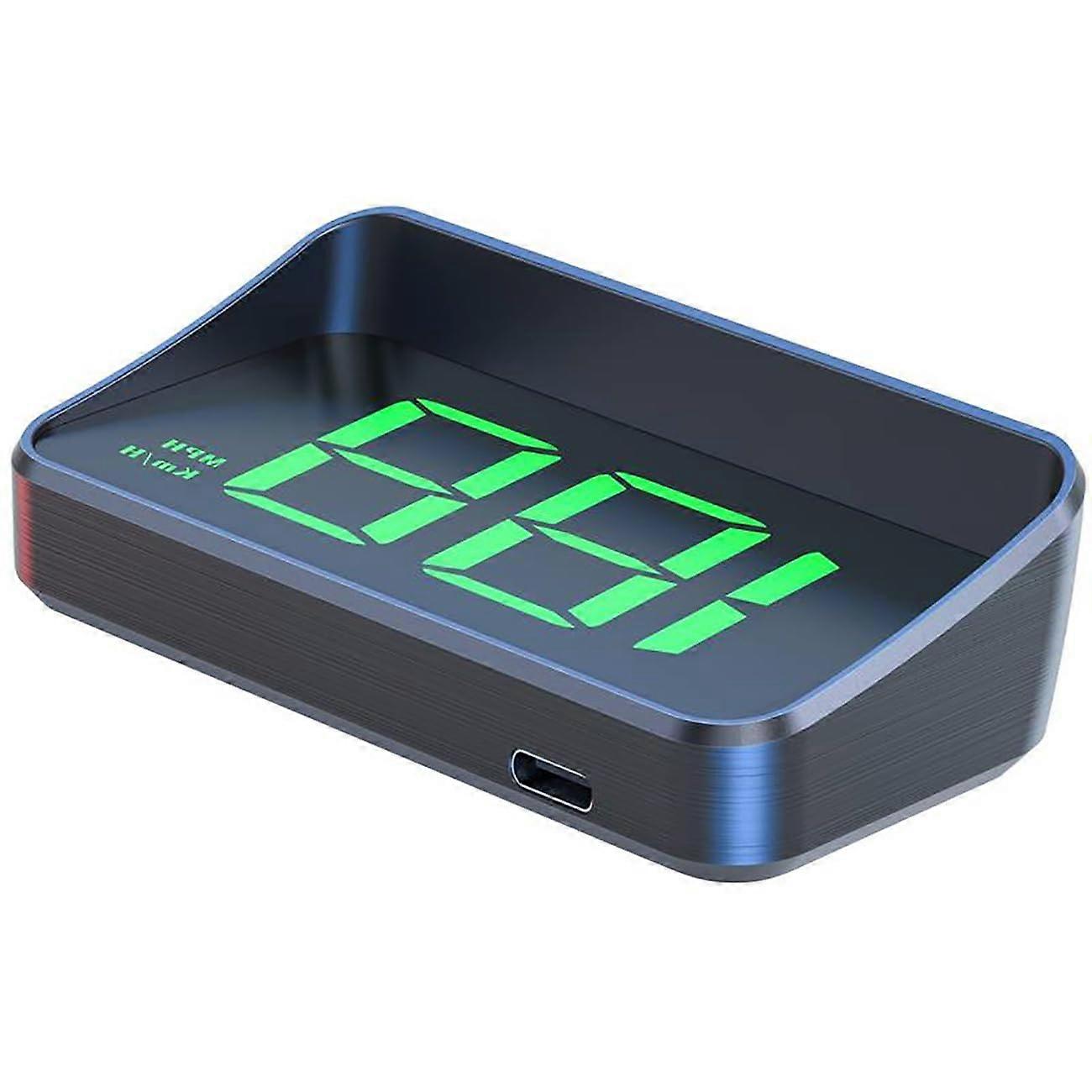 Car Head Up Display GPS Speedometer with Windshield Speed Projection and Overspeed Alarm