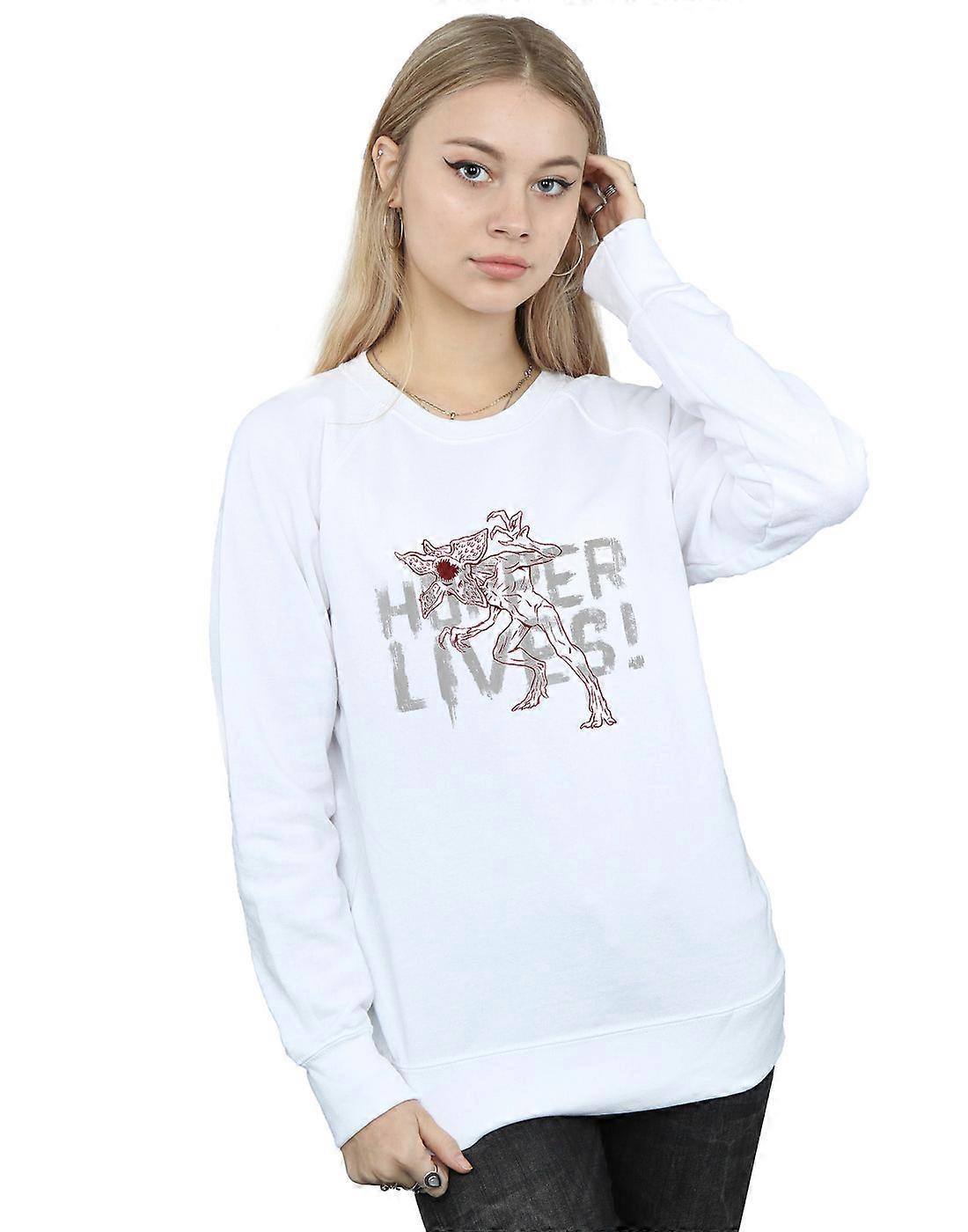 Netflix Women's Stranger Things Hoppers Live Sweatshirt