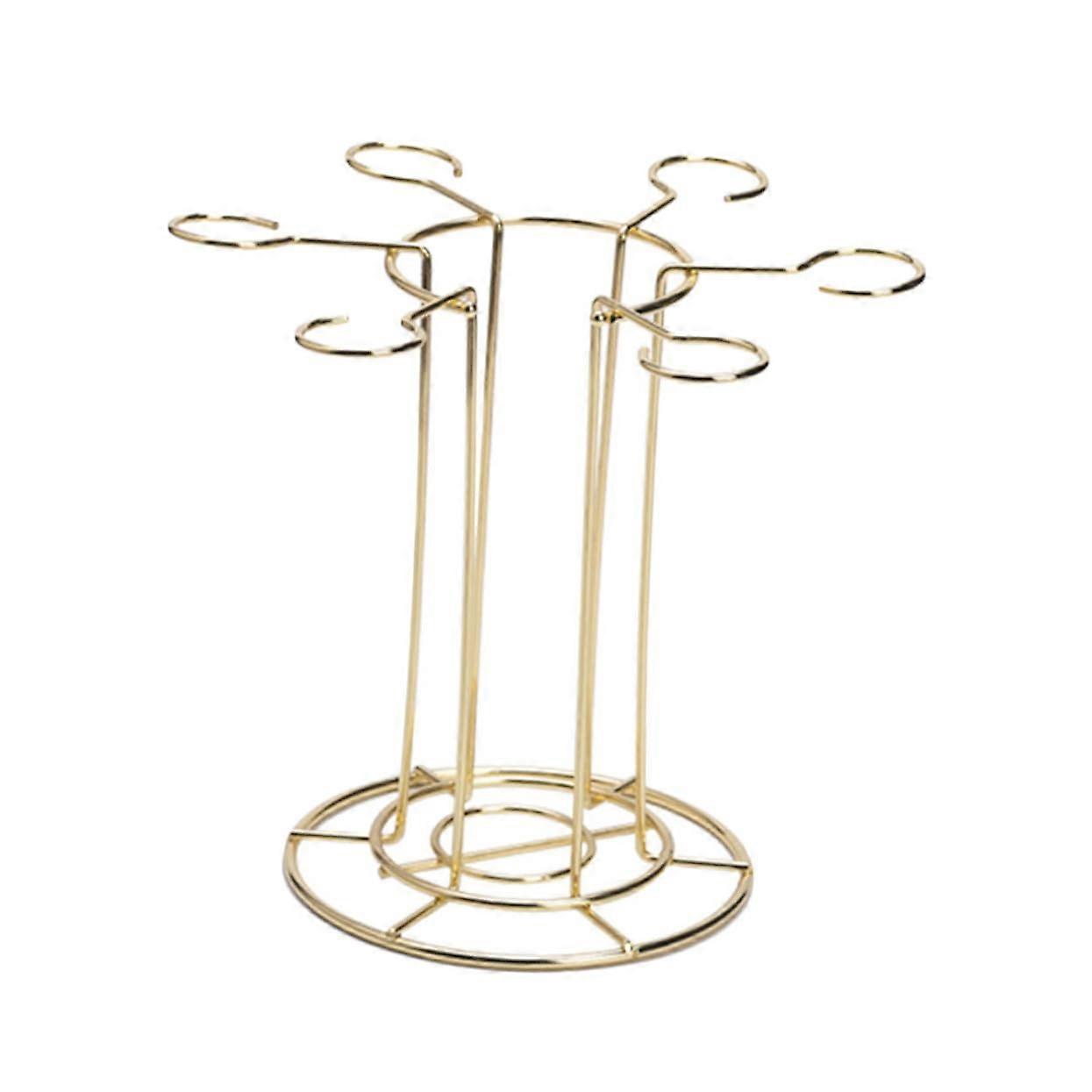 Wine Glass Holder and Stemware Rack with Elegant SpaceSaving Freestanding Design for Kitchen and Dining