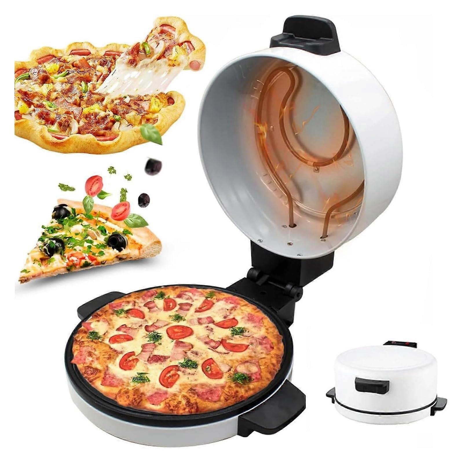 Electric Pizza Maker with Nonstick EasyClean Surface for Fast Homemade Pizzas and Versatile Cooking