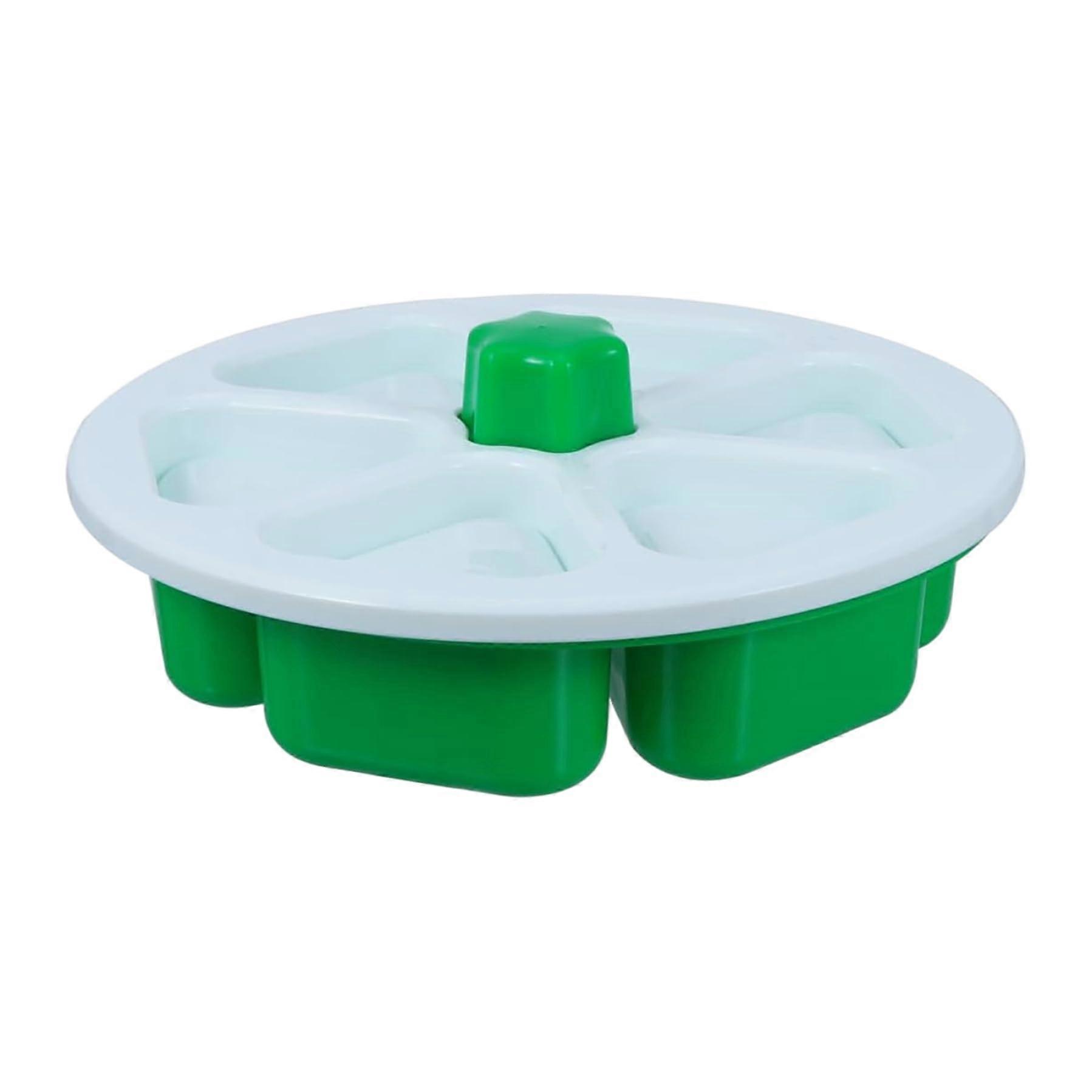 Rice Ball Mold Onigiri Maker 6 Cavity Nonstick Easy Release Triangle and Rectangular Sushi Press