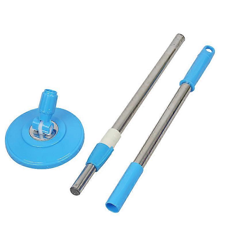 Spin Mop Pole Handle Replacement for Floor 360 Degrees Rotating Floor Mop Pole No Foot Pedal Version Handle Cleaning Tool Kit