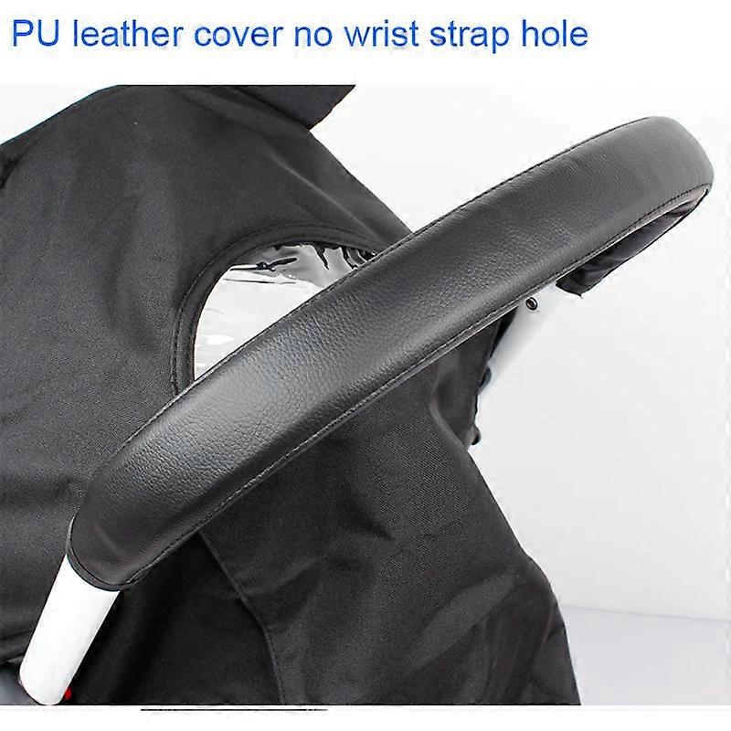Leather Handle & Armrest Cover For Baby Stroller - Fits Yoyo/yoyo2/yaya