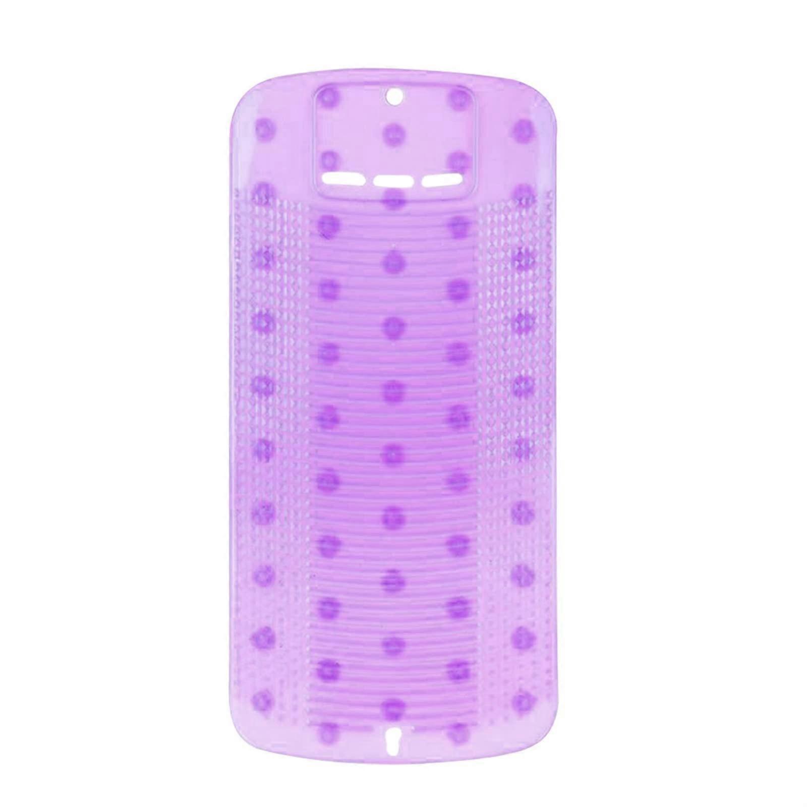Foldable Plastic Washboard for Laundry Clothes Cleaning, Lightweight SpaceSaving Design Purple