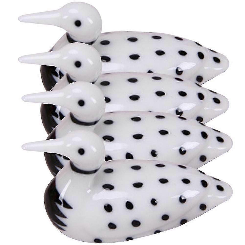 Ceramic Animal Shape Chopstick Rest Set for Dining Table Home Use 4Pcs