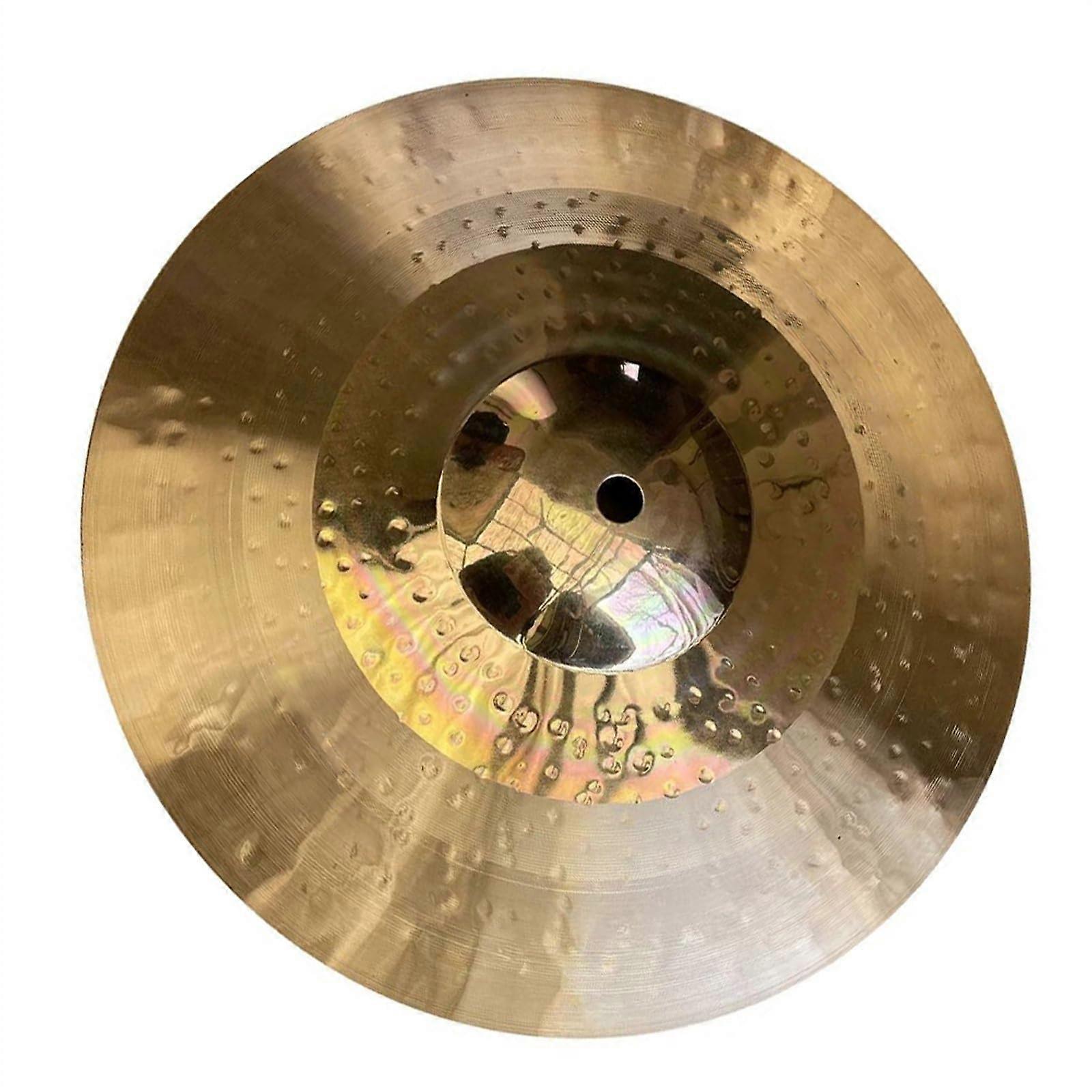 12 Inch Bronze Splash Cymbal Durable Alloy Clear Splash Accent for Beginner Drum Set