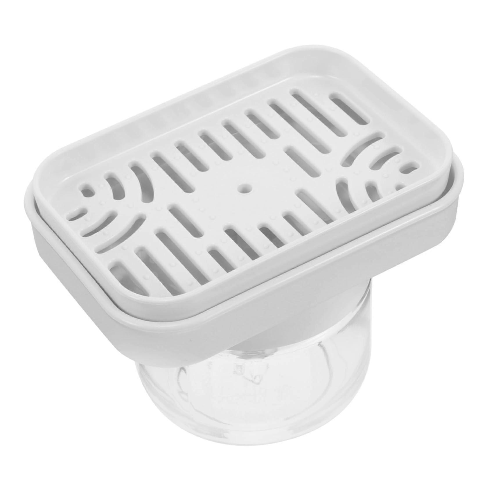 2in1 Dish Soap Dispenser with Sponge Holder for Kitchen Sink, Space Saving Compact Organizer