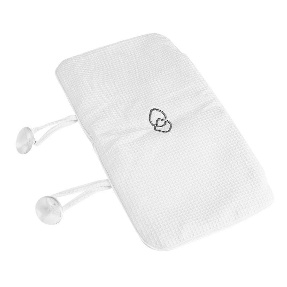Bath Pillow with Ergonomic Neck Support, Inflatable Spa Cushion with Secure Suction Cups