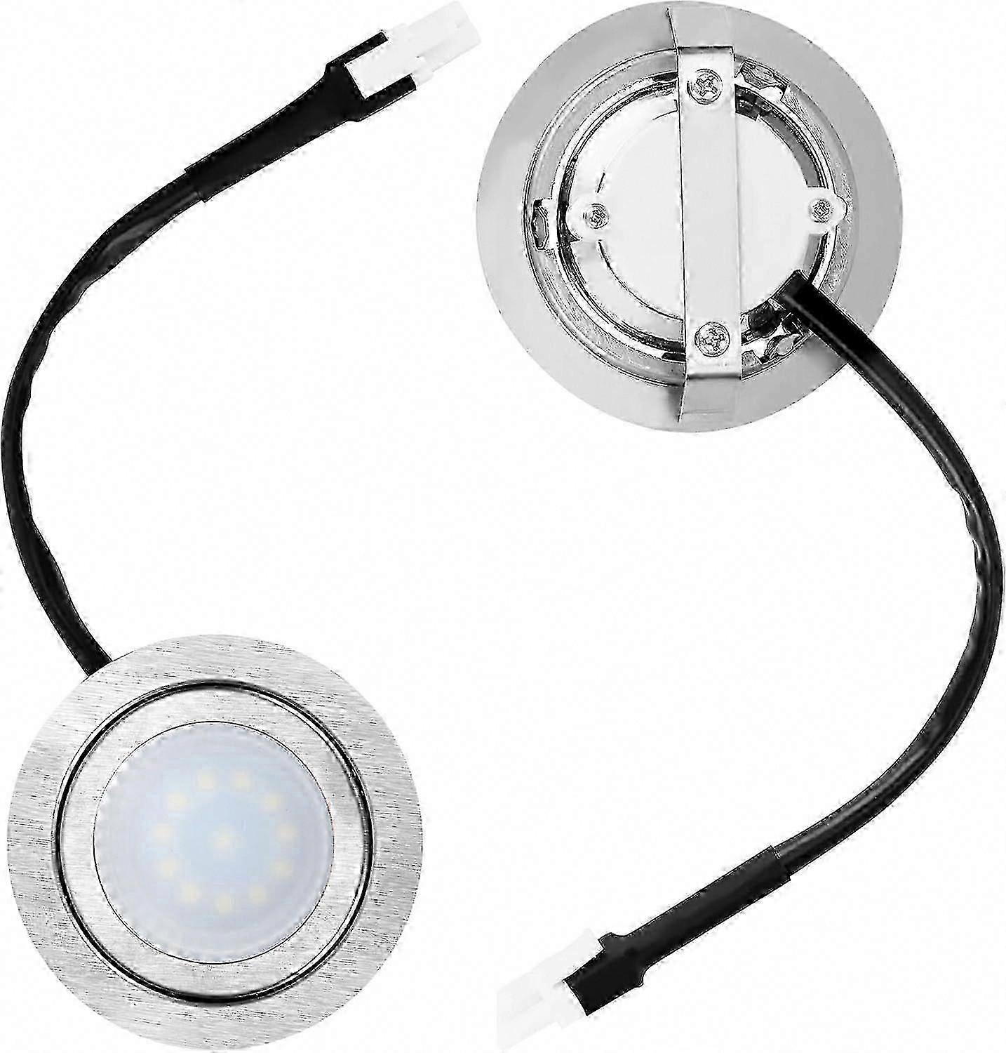 2-Pack 12V DC LED Recessed Bulbs for Kitchen Range Hood Lighting