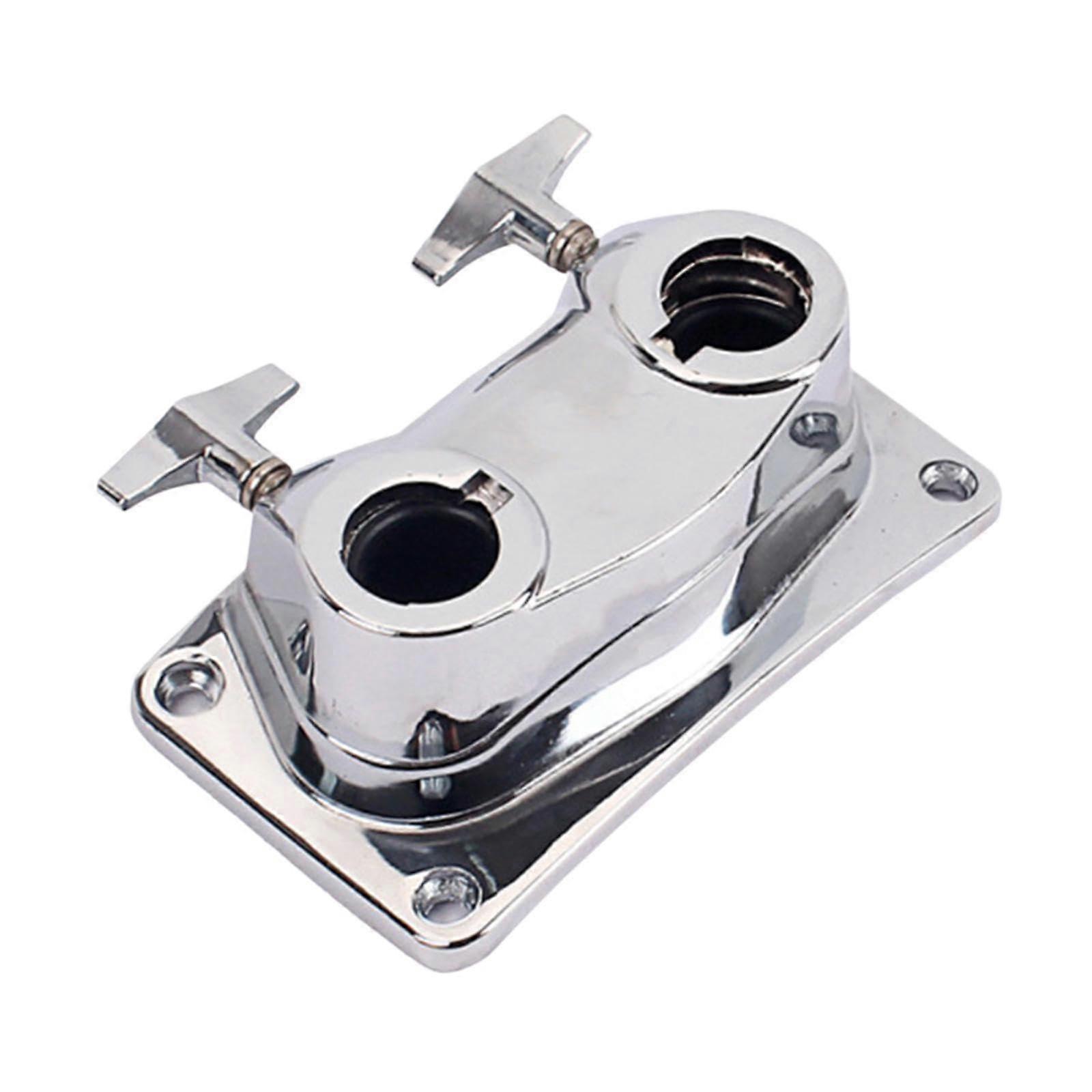 Drum Cymbal Holder Clamp with Tom Mount Bracket, Durable Metal, Universal Drum Stand WC80