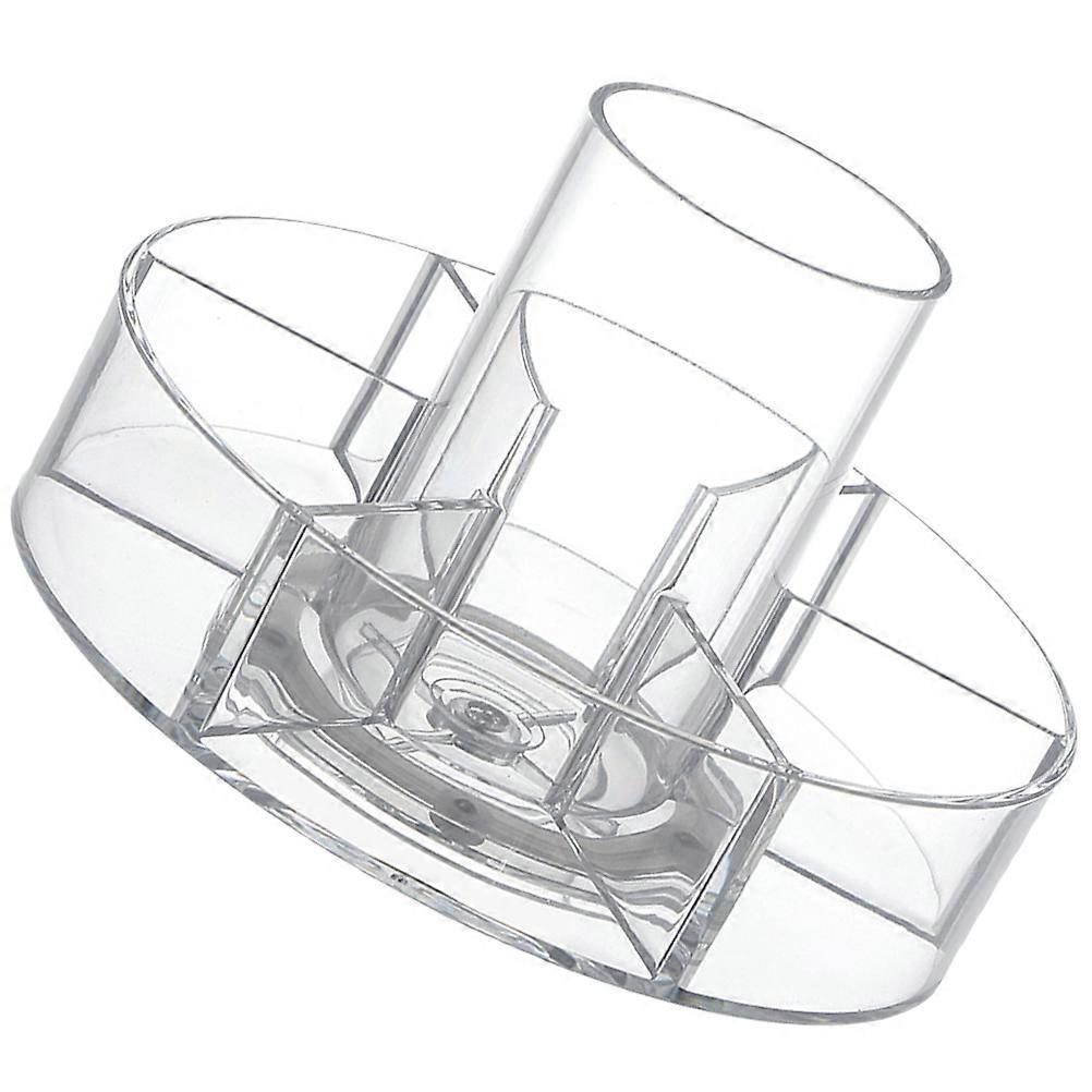 Transparent Turntable Cupboard Organizer with Rotating Function