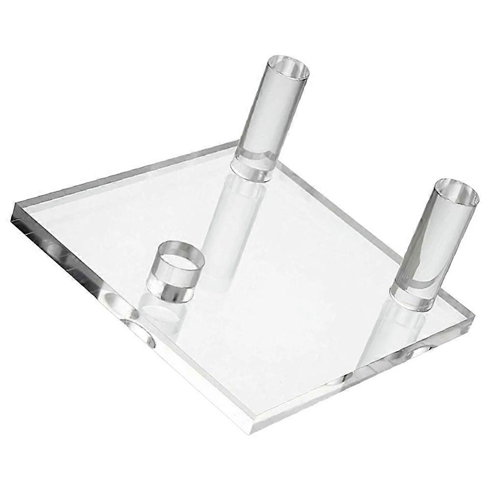 Transparent Specimen Base Acrylic Display Stand for Minerals