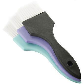 Hair Dyeing Brush Set 3Pcs Professional Hair Coloring Tools for Highlighting