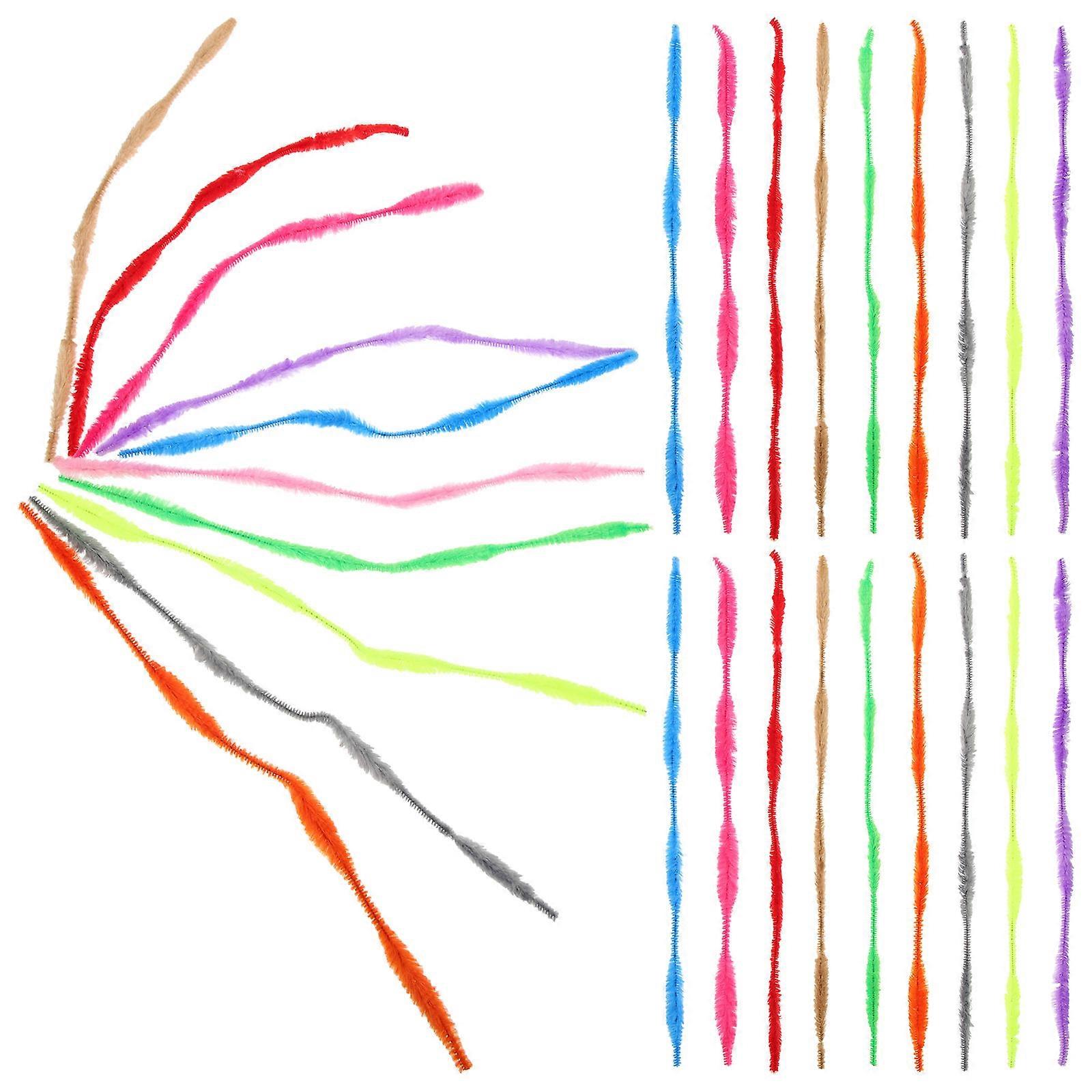 Kids DIY Twisting Rod Educational Toy for Craft Fun 200Pcs Set