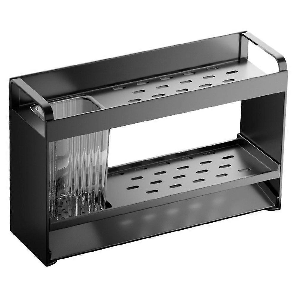 Multipurpose Sink Rack Kitchen Sink Sponge Holder Kitchen Decor Accessory 1Set