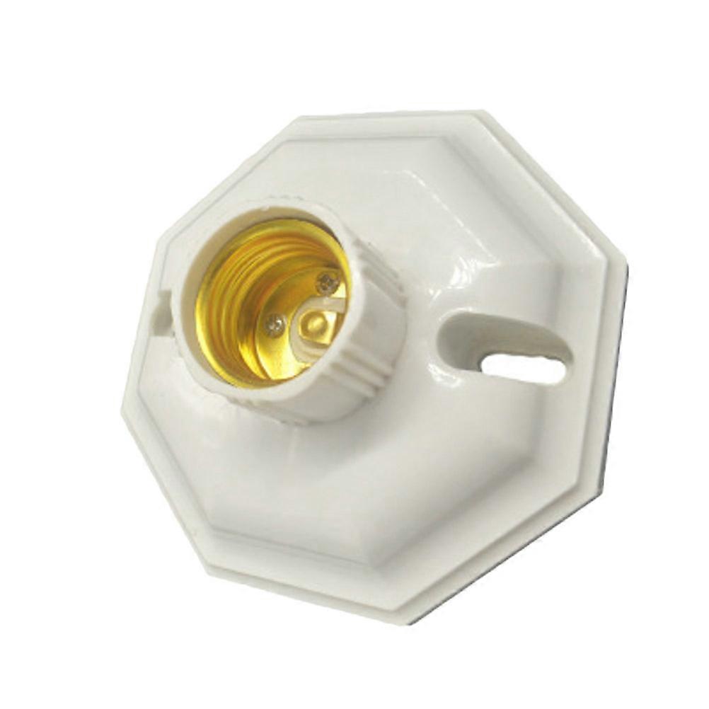 E27 Screw Lamp Holder Octagon Designed for Home Use