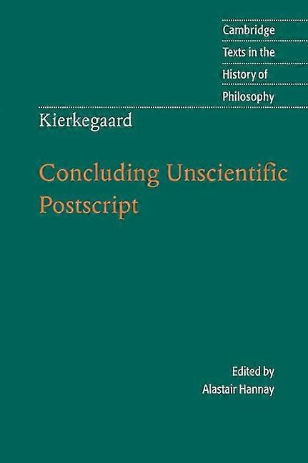 Kierkegaard: Concluding Unscientific Postscript