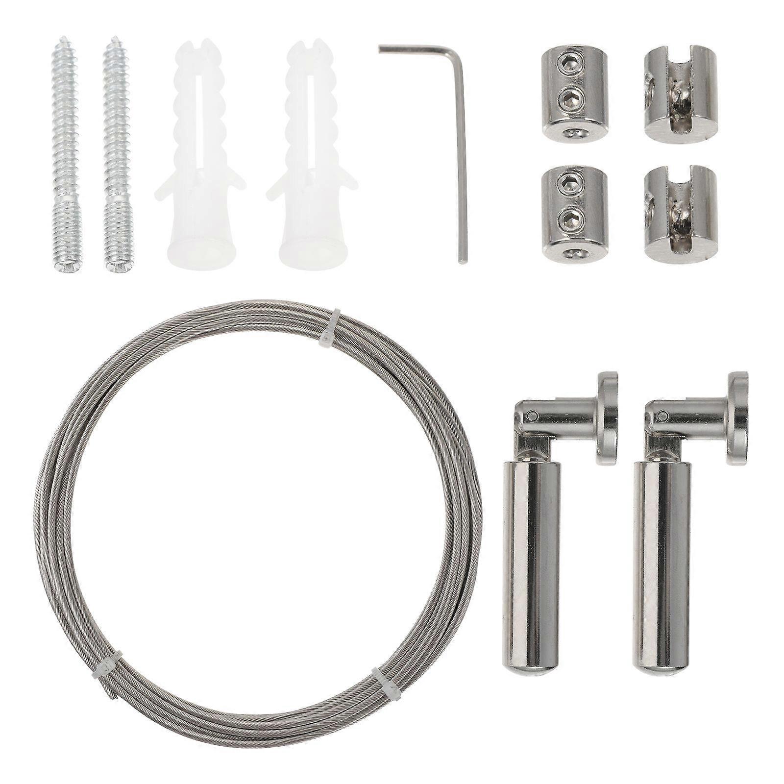 Stainless Steel Clothes Hanging String for Drying Clothes 1Set