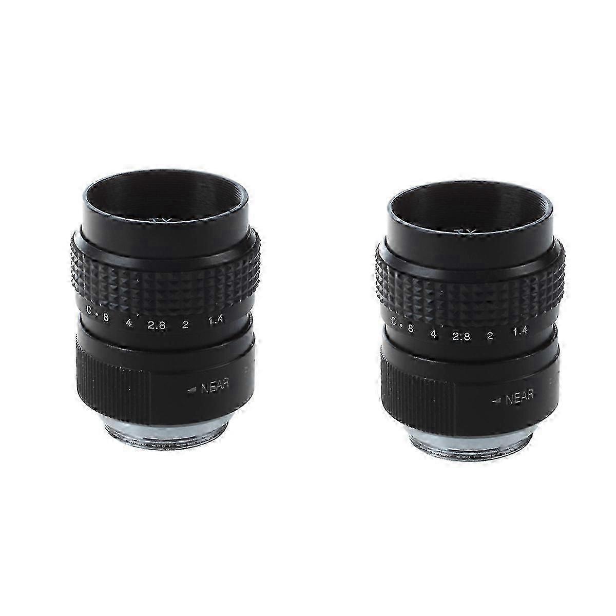 25mm Objektiv C-Mount Schwarz fuer PEN E-PL5 E-PM3 E-PM2 E-P1