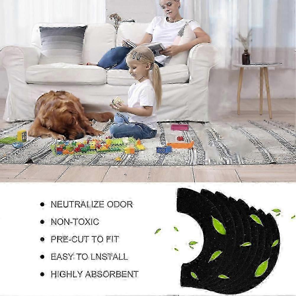 Activated Carbon Filter, Compatible with Litter Robot 4, 8Pcs for Litter Boxes