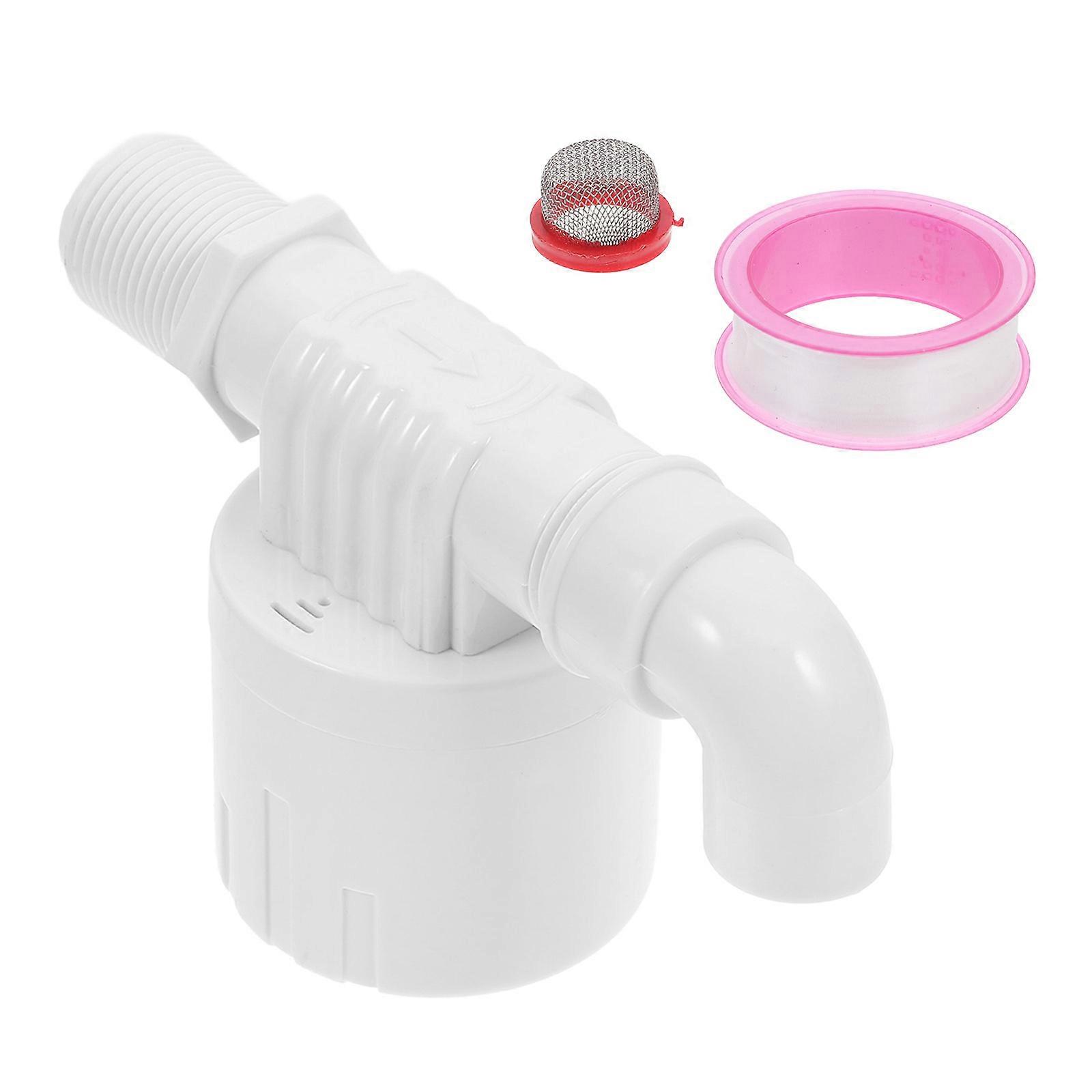 Water Float Valve Plastic Control Valve for Pools 1Set