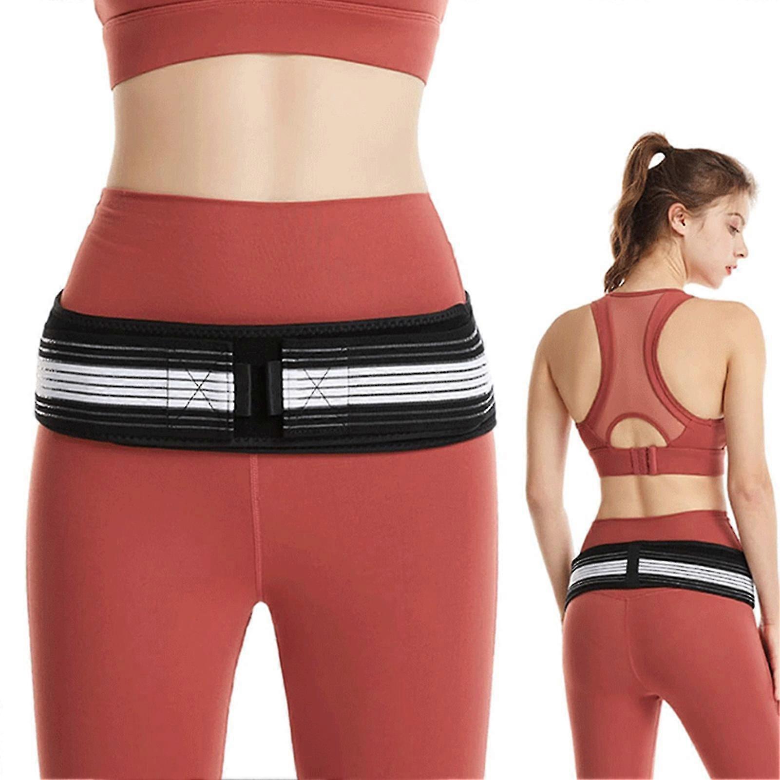 Sacroiliac Joint Belt Alleviate Sciatica Stabilizing Compression Lower Back Support Hip Braces-nbh