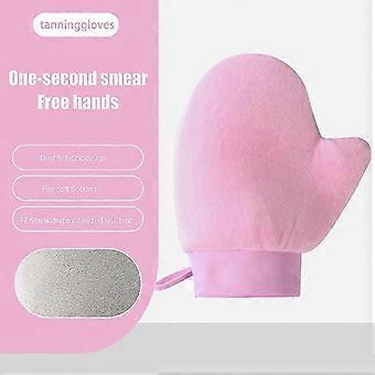Wiederverwendbarer Körper Selbstbräuner Handschuh Applikator Bräunungshandschuhe Creme Lotion Mousse Körperreinigungshandschuh Selbstbräuner Fingerhandschuh