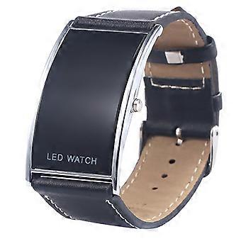 QingHai Wristwatch LED Digital Men Date Indicator Rectangle Watch for Dating