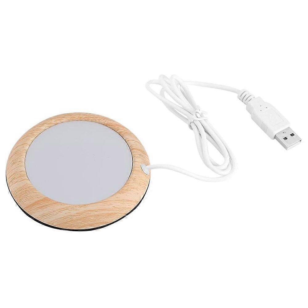 USB Heating Coaster Creative Metal Constant Temperature Coaster Coffee Insulation Pad Warm Coaster