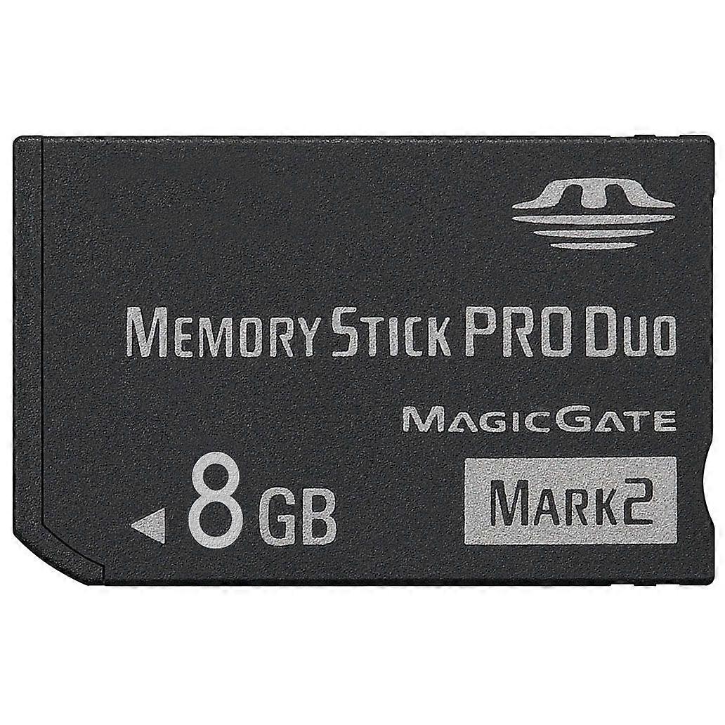 8GB High Speed Memory Stick Pro Duo Card