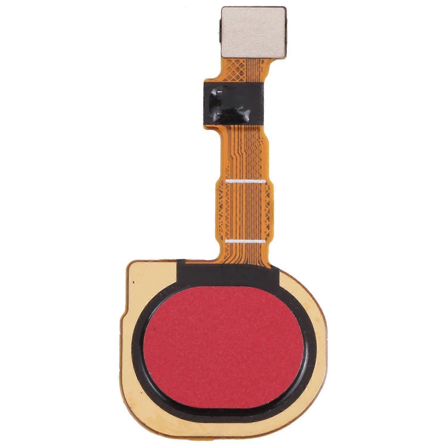 Fingerprint Sensor Home Button Flex Cable for Samsung Galaxy A11 Red