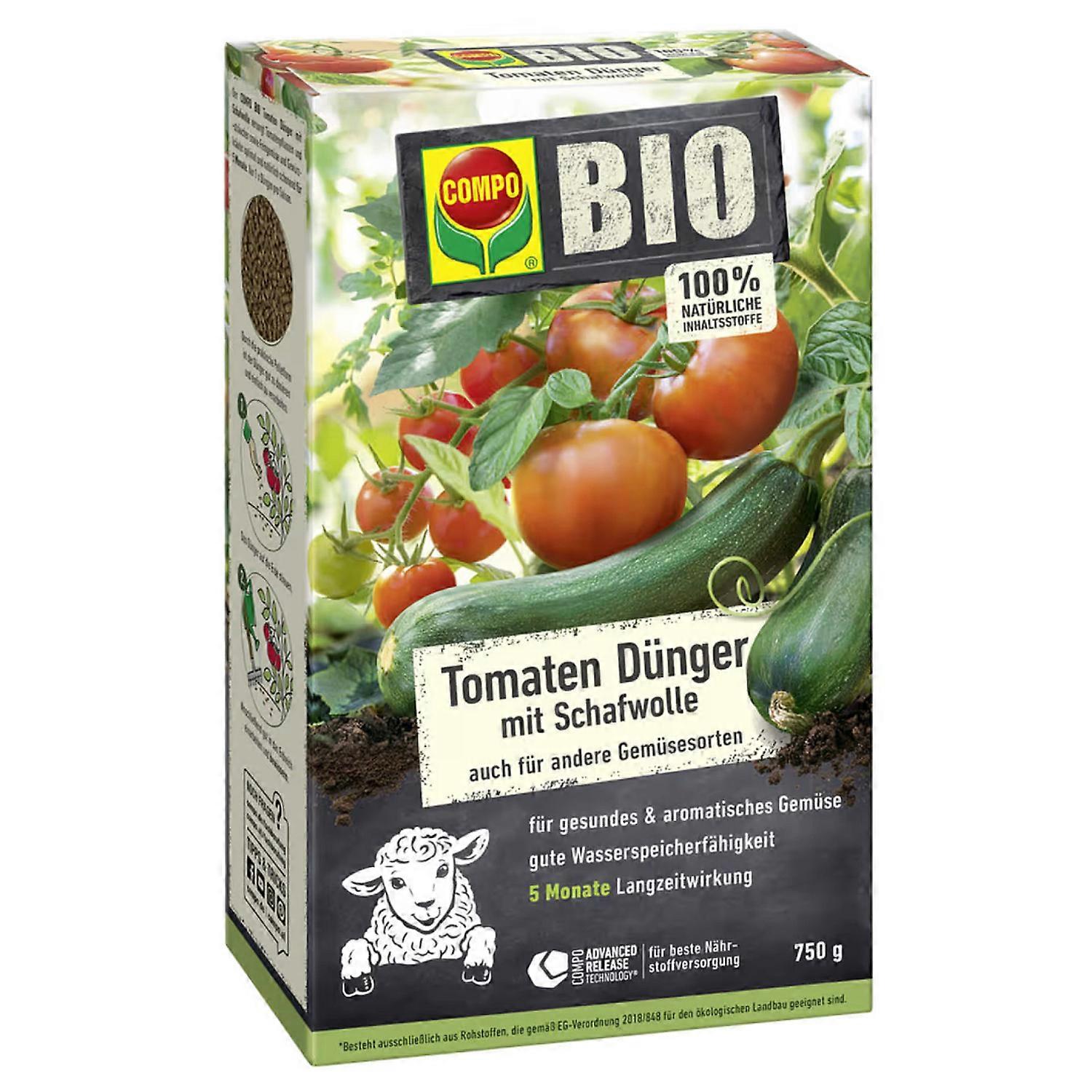 COMPO BIO Tomato Fertilizer with Sheep's Wool, 750 g