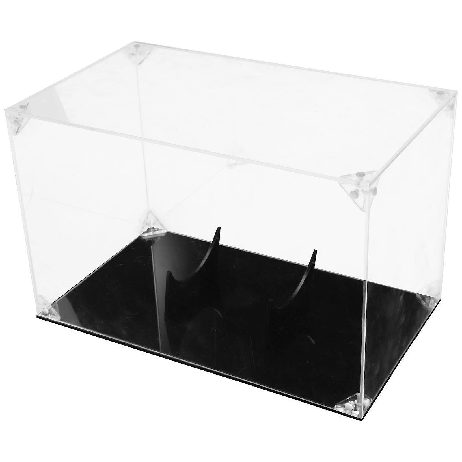 Rugby Display Box Multi-function Display Case Desktop Transparent Storage Case