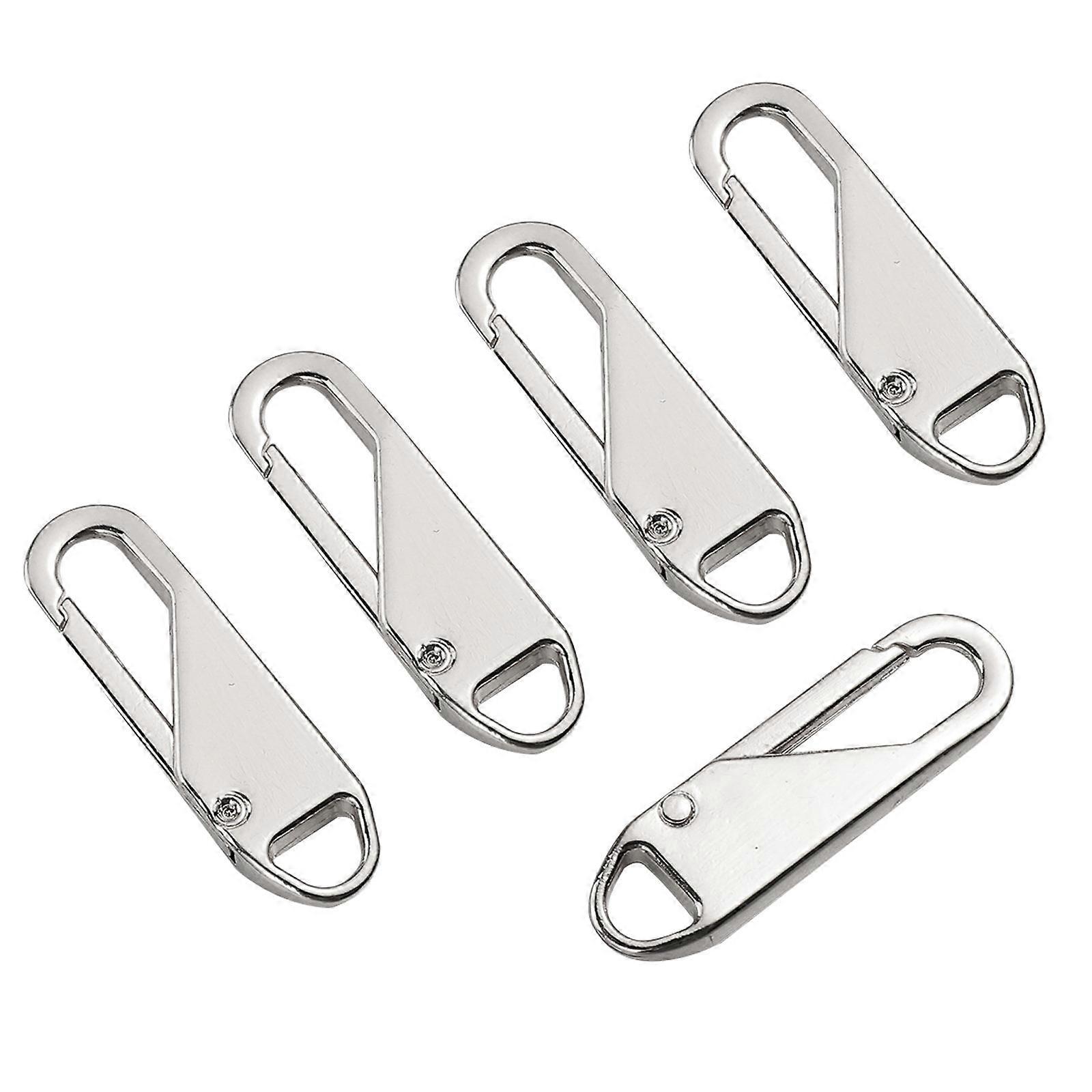 6pcs Detachable Zipper Pull Tab Replacement Backpack Clothing Zipper Pullers