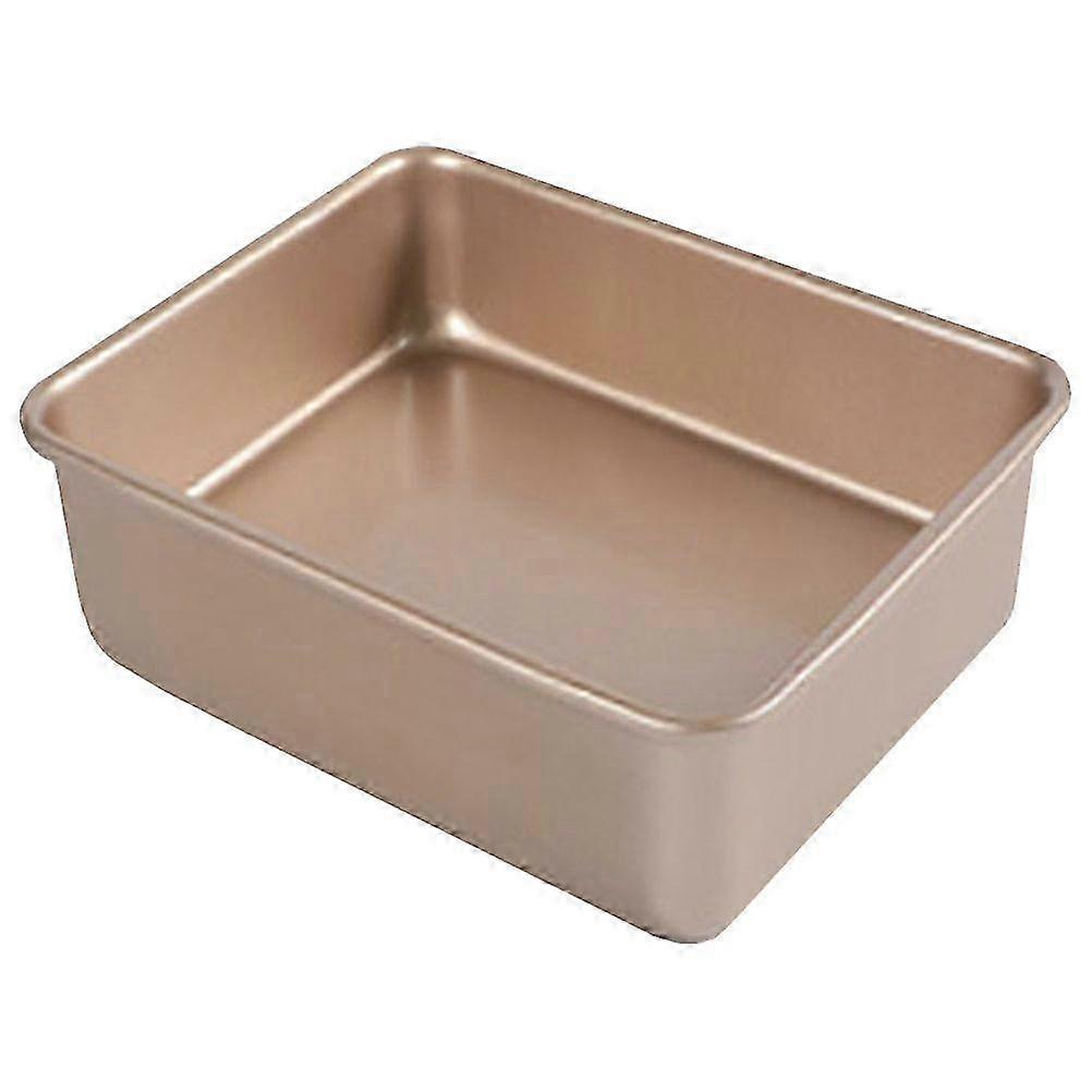 1pc Square Baking Pan Non-stick Bread Plate Practical Kitchen Cake Pan