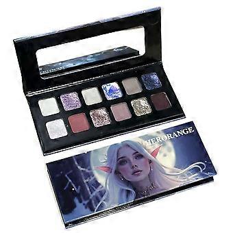 HERORANGE 12-Color Eyeshadow Palette Wolf Moon Snow Moon Series