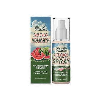 Watermelon Scented Body Fragrance Spray for Women  Long-Lasting, Moisturizing, Soft & Elegant
