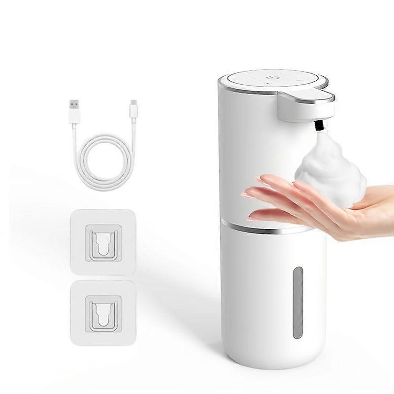 Rechargeable Automatic Hand Wash Dispenser, 380ml Touchless Sensor, Wall-Mounted or Desktop