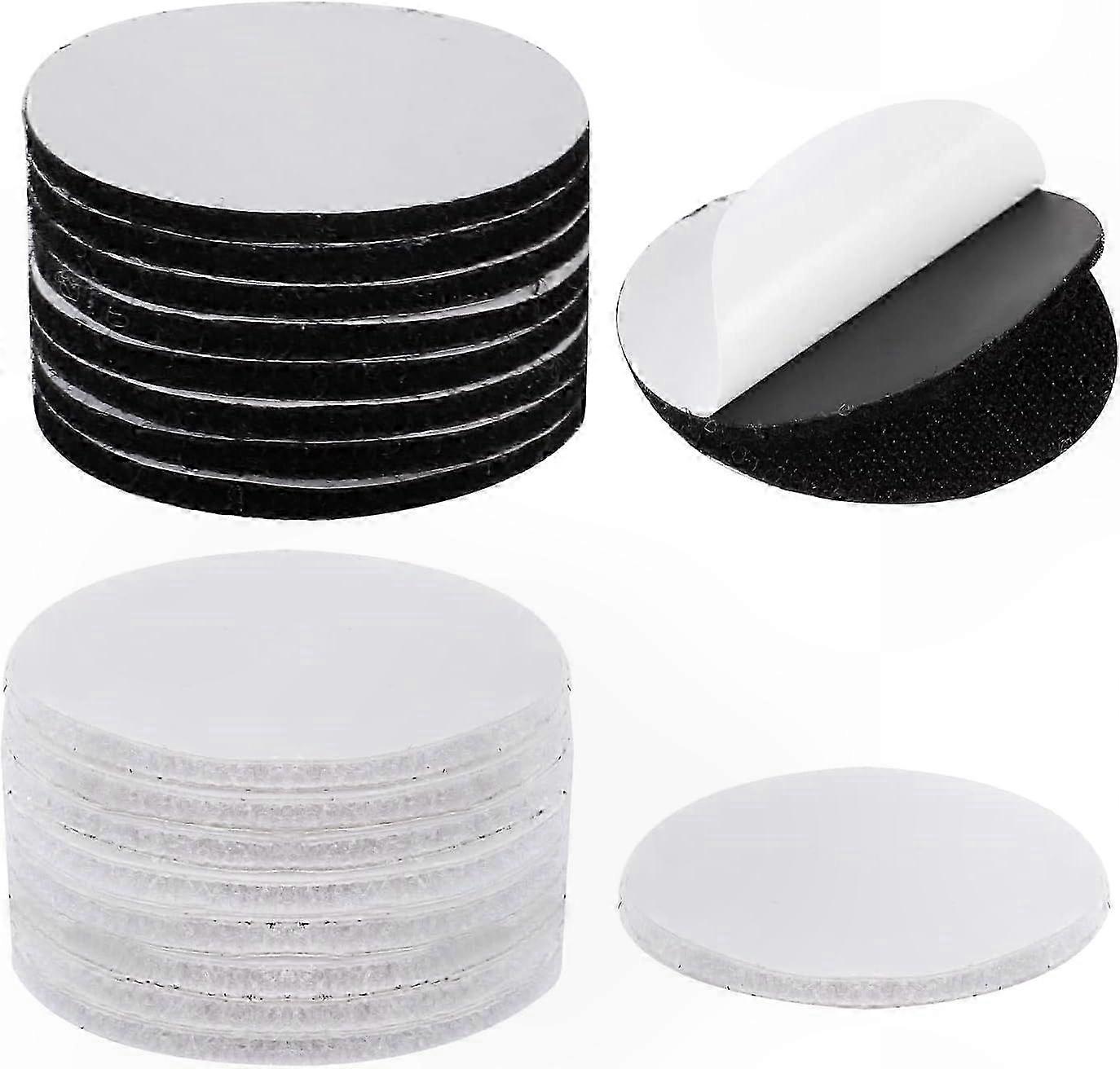 Extra Strong Double-Sided Hook and Loop Tape, 20 Pairs