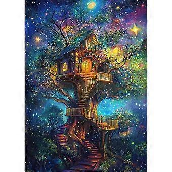 JigsawPuzzle Perfect Game Nights Colorful Tree House CYQL-423