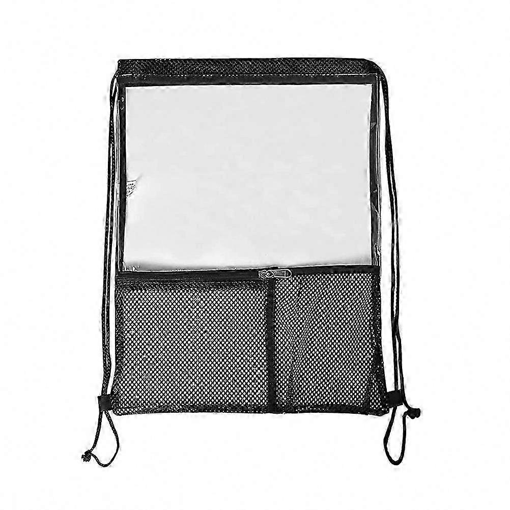 Waterproof & Clear Secure Storage, Multi-Function Drawstring Backpack for Sports