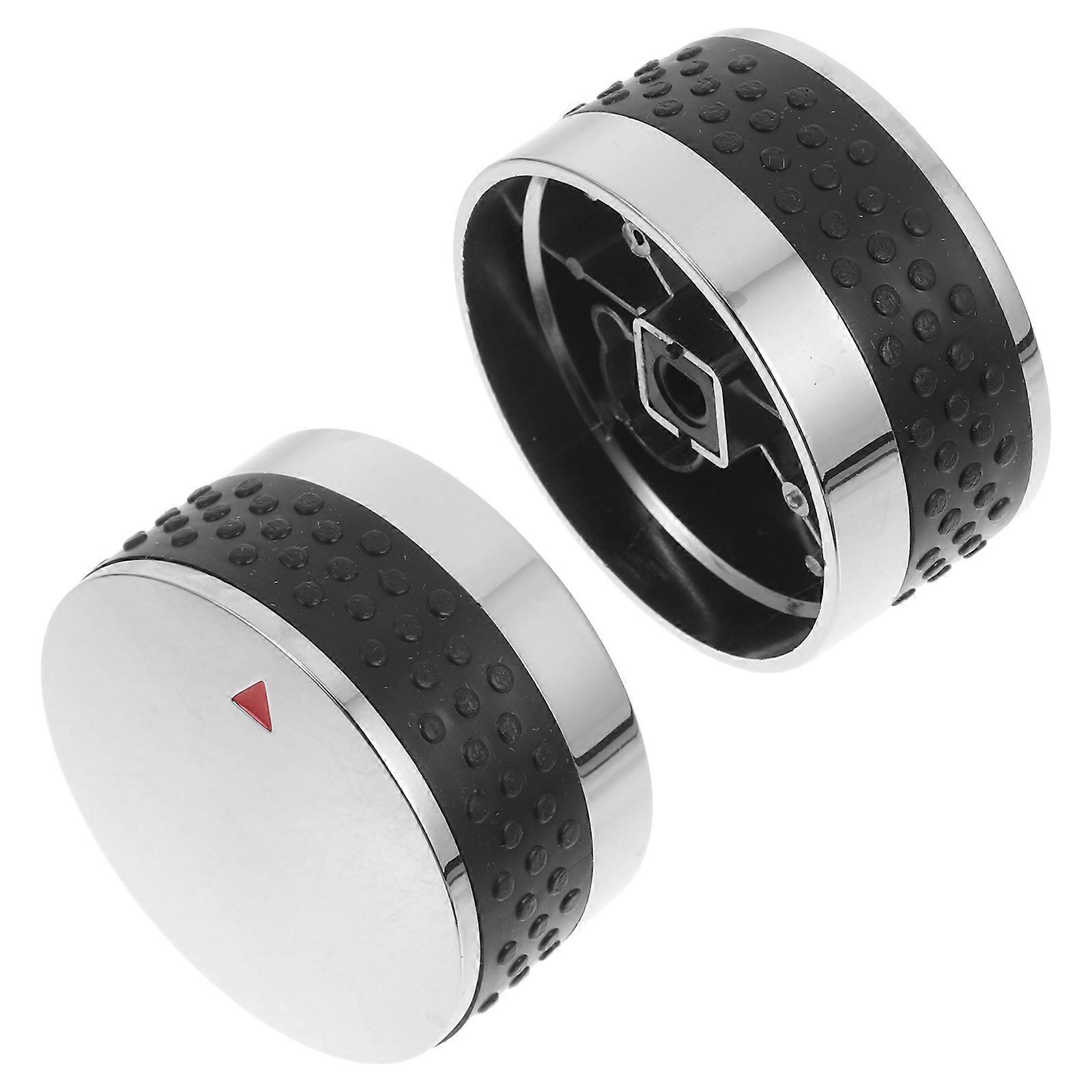 Grill Control Knob Plastic Replacement for Gas Burners 2Pcs Set