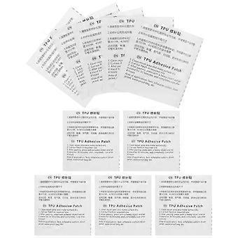 Reparatieset met TPU-patches voor zwembanden en opblaasbare zwembanden, 10 stuks, voor duurzame reparaties.