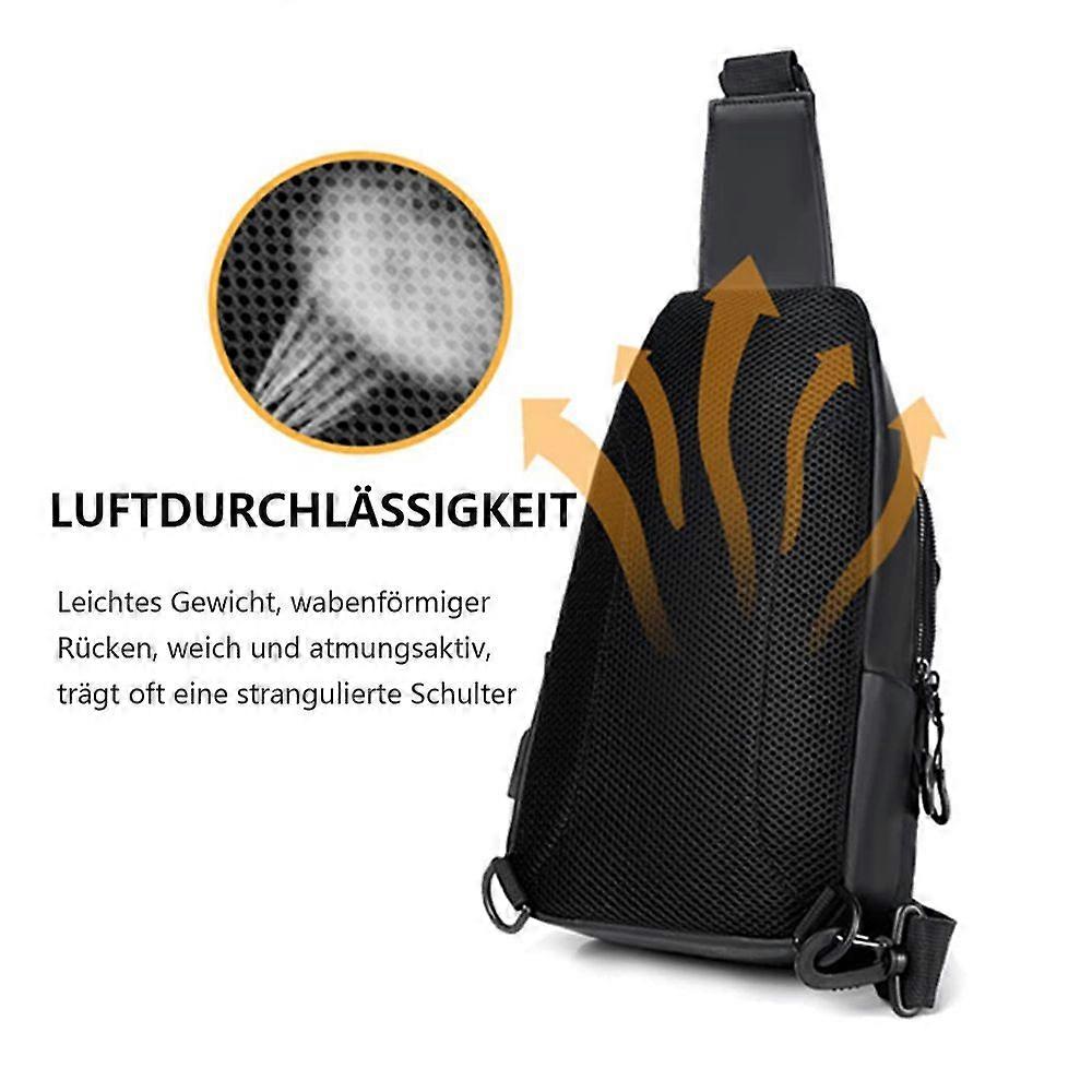 Versatile Waterproof Sling Pack for Day Use