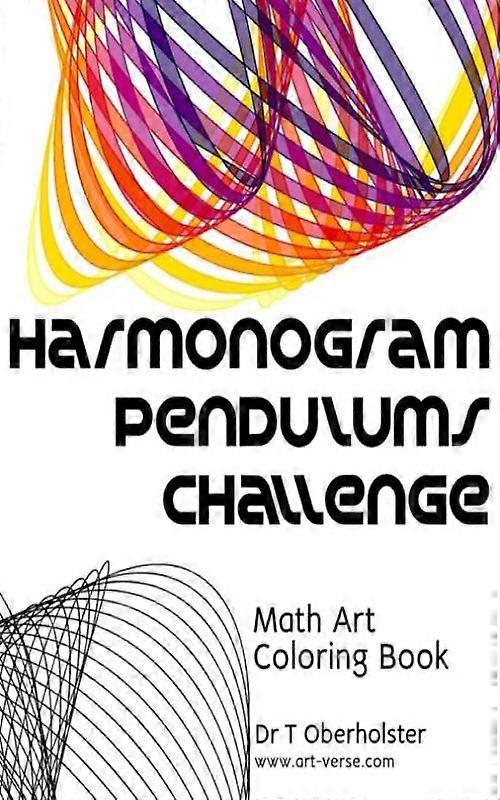 Harmonogram Pendulums Challenge Math Art Coloring Book