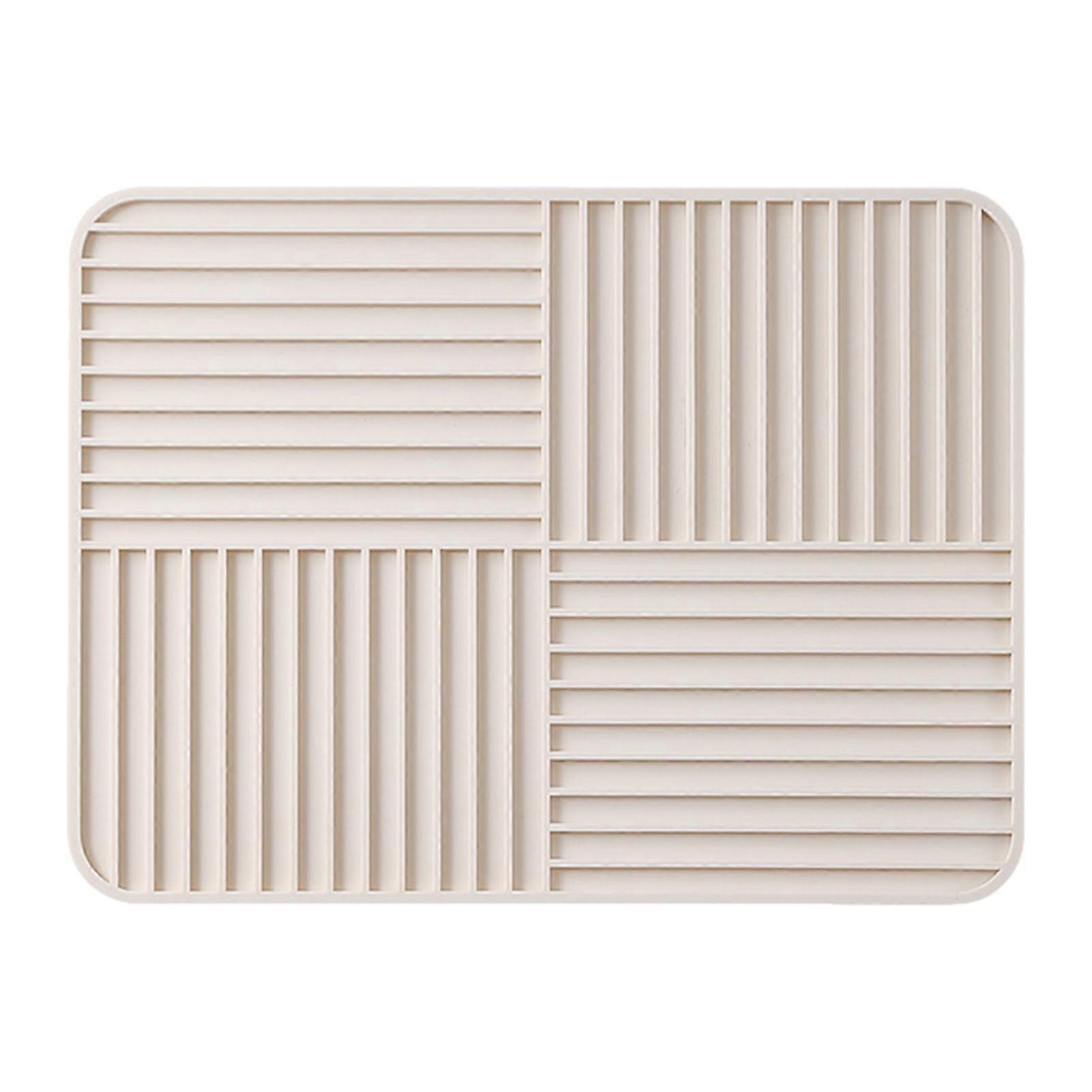 Multifunctional Silicone Drying Mat, Non-Slip Kitchen Tableware Pad