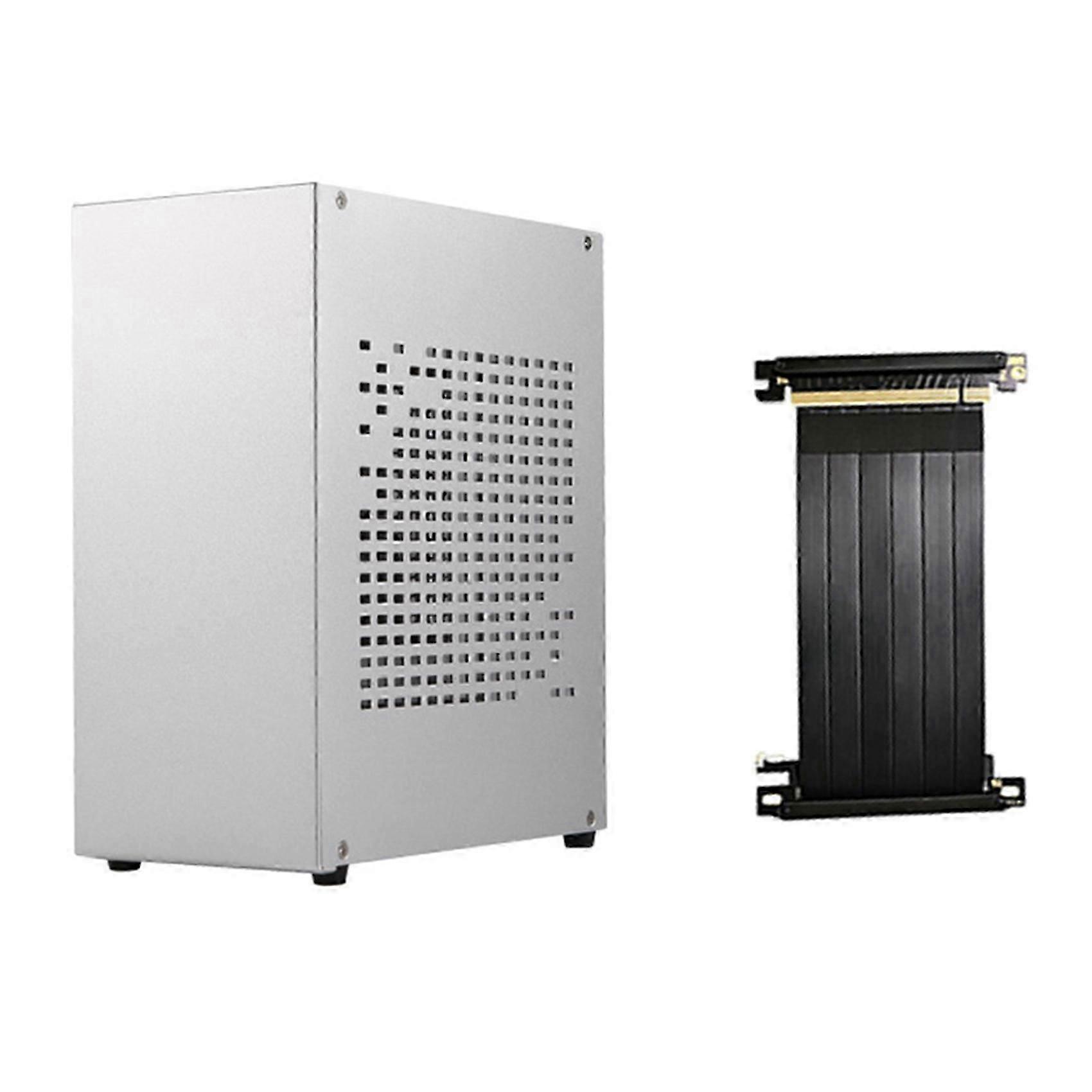 A07 Mini Itx Computer Case Chassis Htpc Host Case Usb3.0 Itx Enclosure With Graphics Card Extension