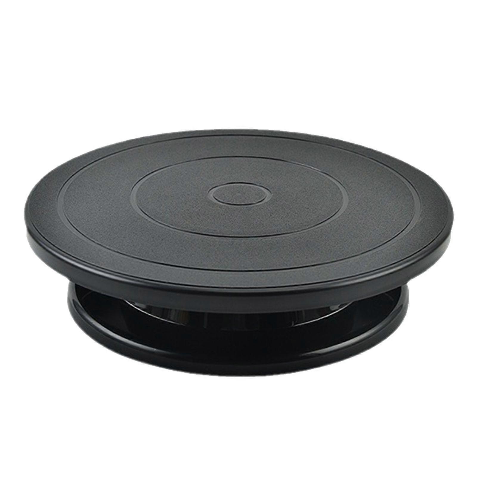 Suporte Giratório de Plástico para Decoração de Bolo de 11 Polegadas Toca-discos/Spinner Fg