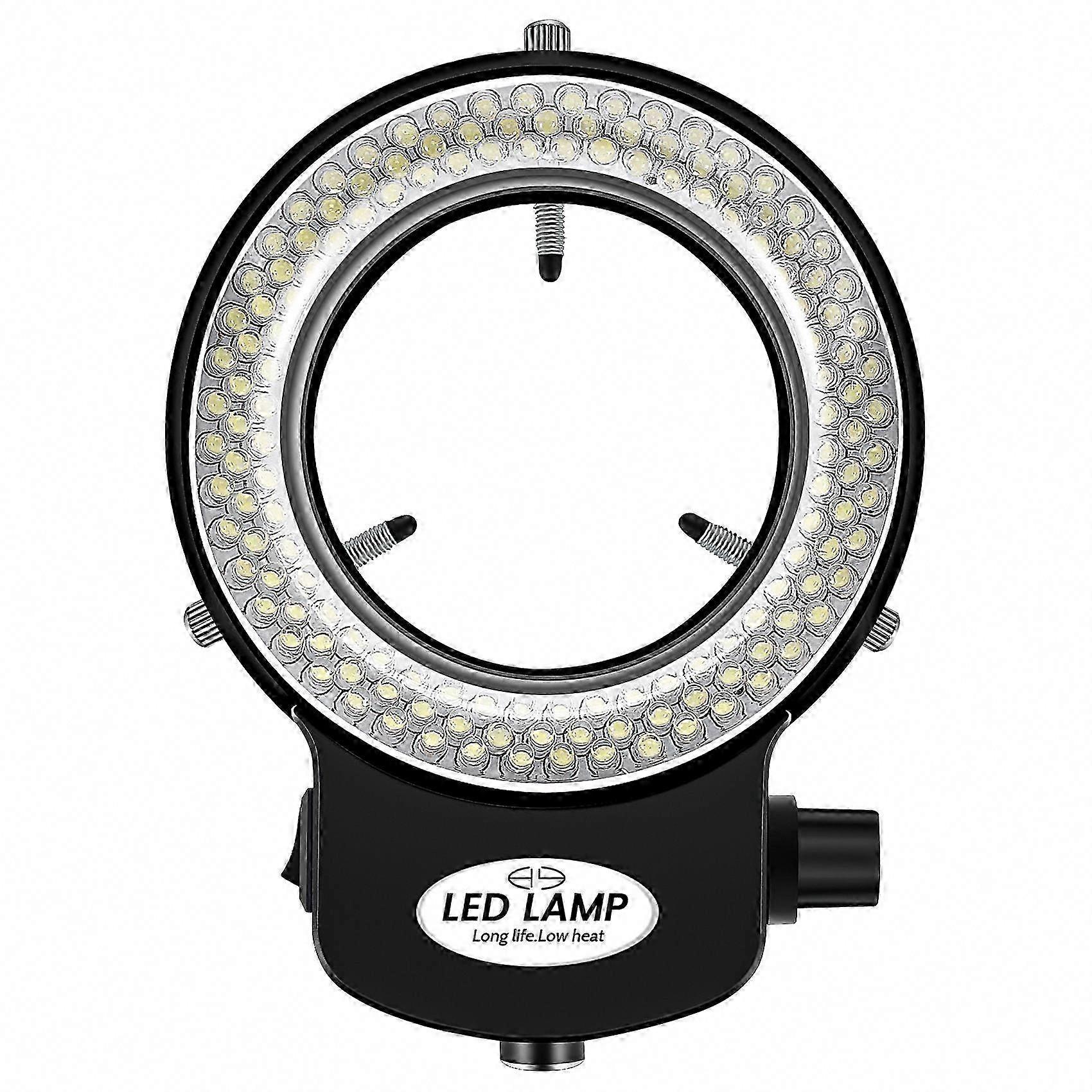 144 LED Mini Ring Light 0-100% Adjustable for Microscope with Ring Light