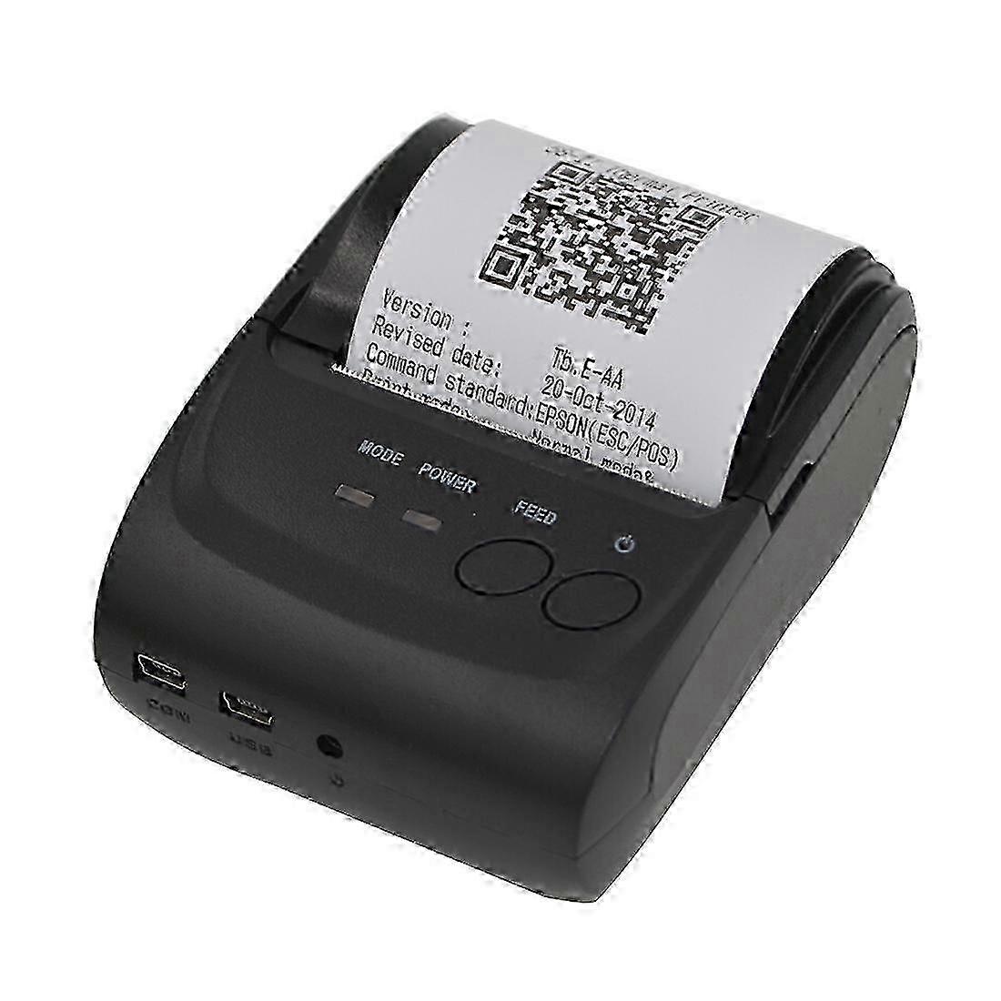 POS-5802 Thermal Line Bluetooth Receipt Printer(Black) 26-27